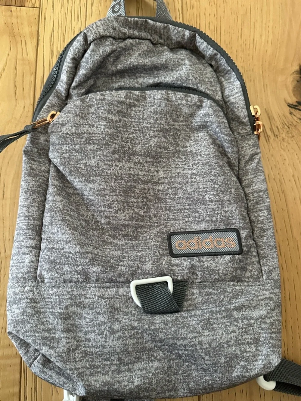 adidas Gray Sling Backpack - Picture 3 of 4